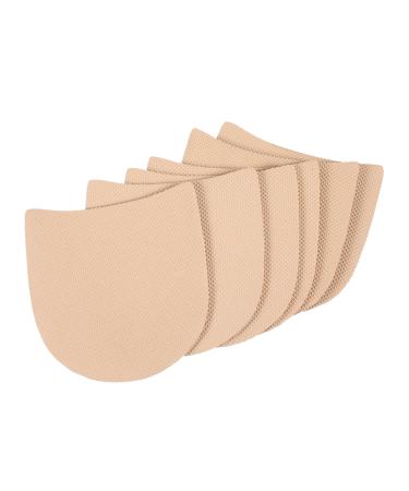 NOLITOY 3 Pairs Anti-Slip Stickers on Back Palm Self-Adhesive Shoe Grips Shoe Sole Clear Pumps Transparent Stickers Shoe Inserts Insole Half Sole Non- Slip Shoe Repair Rubber Sole Sticker