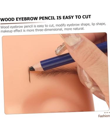 Healeved 1 Set Makeup Tools Plastic Eyebrow Pencil Eyebrow Pen Makeup Accessories Wood 1 count (Pack of 1) Blue - Buy Online on GoSupps.com