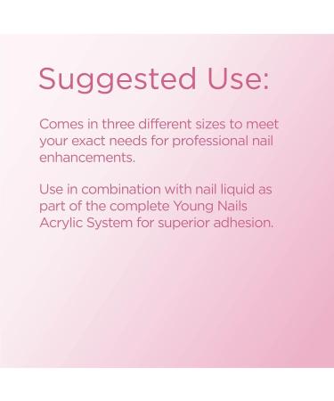 Young Nails Acrylic Cover Powder - Professional Self-Leveling Clear & Nude Pink Acrylic for Nail Extensions | 45g Superior Adhesion - Buy Online on GoSupps.com