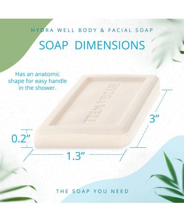 Hydra Well 1 oz Bulk Soaps - 50 Pack, Individually Wrapped Mini Bars for Hotels, Travel & Charity - Small Bulk Toiletries for Guests - Buy Online on GoSupps.com