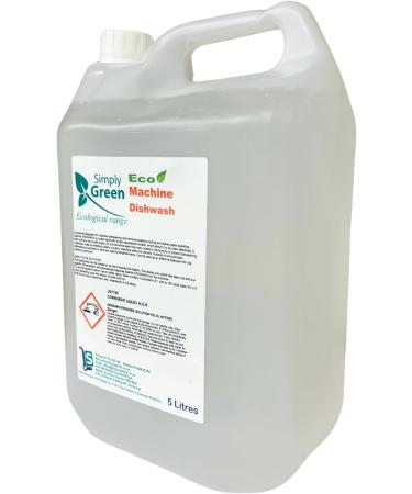2 x 5 Litre Eco Machine Dishwash Liquid Simply Green - Buy Online on GoSupps.com