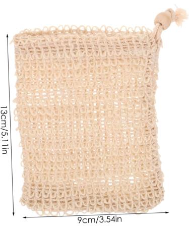 Didiseaon 30 Pcs Net Exfoliating Bath Soap Soap Storage Bathing Soap Pouch Ramie - Buy Online on GoSupps.com