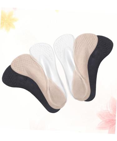 3 Pairs Arch Support Insoles for Women | Gel Inserts & Forefoot Cushion Pads for Heels | Comfortable Summer Sandals & Sweat Absorbent Shoe Inserts - Buy Online on GoSupps.com