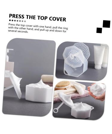 Buy FRCOLOR 2 Sets Bubbler Foam Maker - Portable Facial Foamer Cup for Skincare | Perfect for Face Wash & Bubble Foam - Buy Online on GoSupps.com