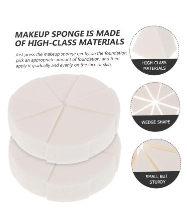 Balacoo 6 Sets Triangular Sponge Puff - Makeup Applicator Tools for Foundation Blending & Concealer | Portable Mini Whisk Face Sponges - Buy Online on GoSupps.com