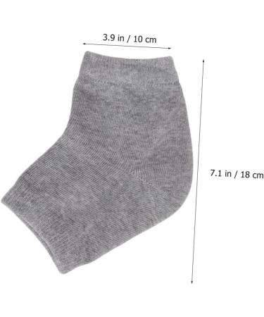 minkissy Socks Pairs Cracked Heel Socks Rough Calluses Socks s Socks Heel Protector Socks s Stocking Socks Heel Anti-Crack Socks feet Cracked Socks Casual Socks Pedicure and wo Pedicure - Buy Online on GoSupps.com