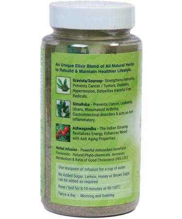 AOZA Paithan Eco Foods Anjaneya Graviola Simaruba Ashwagandha Infusion 100 GM - Buy Online on GoSupps.com