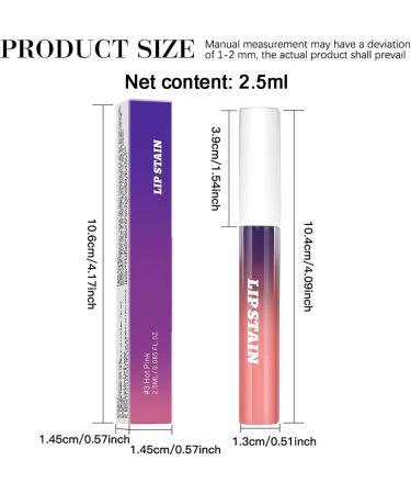 Peel-Off Lipstick Matte Durable Waterproof Tear-Off Lipstick 2ml for Women Girls - Buy Online on GoSupps.com