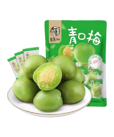 Green Plums 120g/Bag Sour and Sweet Crispy Small Plums Juicy Plums Snack Dried Prunes Dried Fruit Peach Preserved Fruit Snacks Food Office Desserts Vegan Chinese Casual Snacks Gift Pack (10bag)