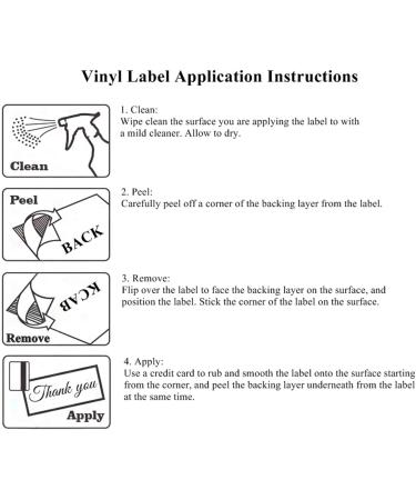 Die-Cut No Background Letters On Clear Adhesive Vinyl - Flush The Toilet & Close The Lid - (2 Pack) 152.4mm X 127mm Funny Fun Learning Educational Bathroom Washroom Transparent Vinyl Sticker Decal Label - Buy Online on GoSupps.com