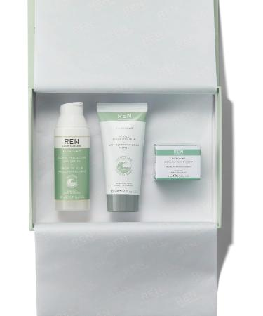 REN Clean Skincare Limited Edition 2022 Set | Skincare Routine Value Set | for Women for Birthdays Mother's Day Valentine's Christmas & more | Cruelty Free Skin Zen Trio - Buy Online on GoSupps.com
