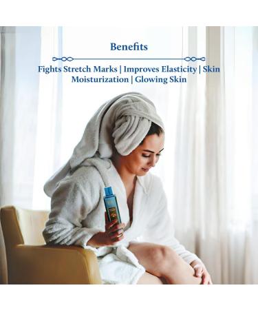 Blue Nectar Saffron & Almond Oil | Fights Stretch Marks & Scars | Moisturizes & Nourishes Skin | Natural Glow Enhancer | For All Skin Types (12 Herbs 100ml) - Buy Online on GoSupps.com