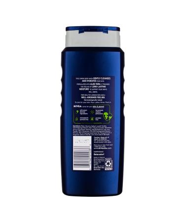 Nivea Men 3-in-1 Body Wash 16.9 oz - Maximum Hydration for All Skin Types | International Shipping Available - Buy Online on GoSupps.com