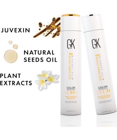 HAIR Global Keratin Moisturizing Shampoo and Conditioner Combo(300ml+300ml) - Buy Online on GoSupps.com