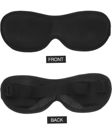 Angoily Blinder 3D Stereo Goggles Eyes Memory Foam Fabric Miss Eyepads - Buy Online on GoSupps.com