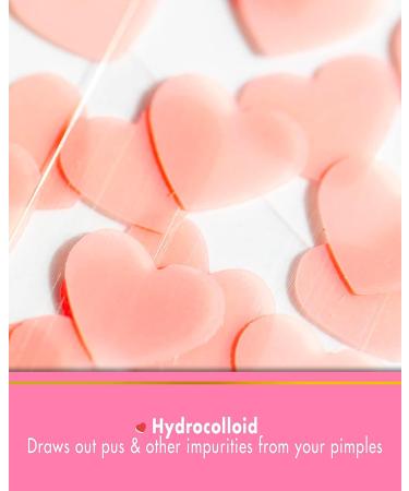 Truly Beauty Heart Your Imperfections Acne Patches - 36 Hydrocolloid Pimple Patches for Face - Cute Heart Shapes, Zit & Blemish Treatment - Buy Online on GoSupps.com