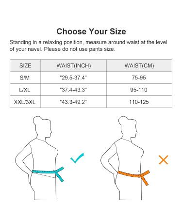 Back Brace for Lower Back Relief - Lower Back Brace for Scoliosis Disc Herniation Heavy Lifting Adjustable Back Support Belt with 5 Stays Lumbar Support Belt for Men & Women (Waist 37"-43 ) L/XL(37"- 43") - Buy Online on GoSupps.com