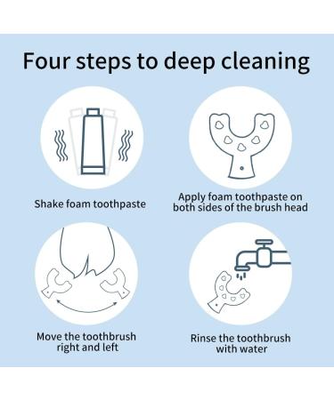 Diggone 2 Pack Kids U-Shaped Toothbrush for Toddlers and Children - Food Grade Silicone Brush Head - 360 Oral Teeth Cleaning Design - Ages 2-6 - Buy Online on GoSupps.com