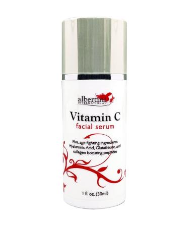 Buy Vitamin C Serum 1 oz | Anti-Aging Skin Brightener with Hyaluronic Acid & Collagen Peptides - International Shipping - Buy Online on GoSupps.com