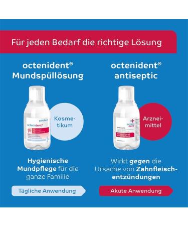 Buy Octenident Mouthwash Solution 60 ml - Effective Oral Hygiene for Fresh Breath | Fast International Shipping - Buy Online on GoSupps.com