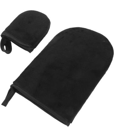 FOMIYES 5 Sets Tanning Gloves Self Tanner Mitt Face Mitt for Tanning Lotion Self Tan Face Applicator Back Lotion Mittens Face Tan Mitt Self Tanning Tools Flocking Manicure Black Tool - Buy Online on GoSupps.com