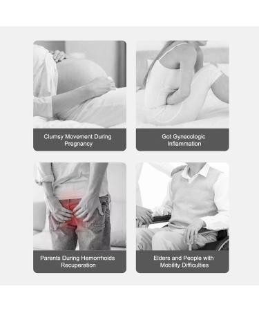 Sitz Bath for Hemorrhoids & Postpartum Care - Steam Seat for Relief in Gynecologic Inflammation & Elderly Patients - Buy Online on GoSupps.com