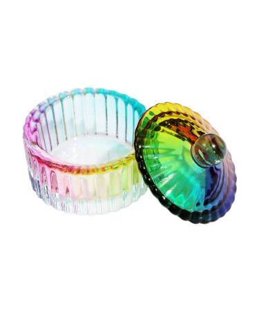 Nails Art Glass Dappen Dish Crystal Glass Dish Nails Art Dappen Dish With Lid Heart Shaped Liquids Crystal Cup