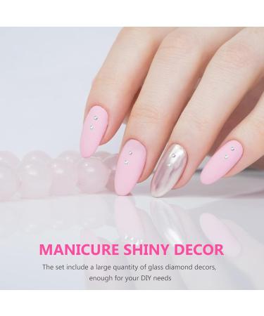 Minkissy 1 Nail Micro Drill Colorful Rhinestones Crystal Rhinestones Stained Glass Decor Flatback Rhinestones Nails Decoration Nail Accessories Nail Art Ornament Diamond Japan - Buy Online on GoSupps.com