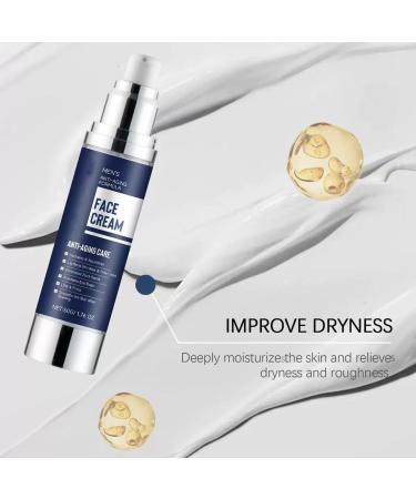 Cr me hydratante visage 6 en 1 pour homme anti- ge liftante et raffermissante r duit les rides et ridules limine les taches brunes soulage les poches sous les yeux nourrit en douceu (7PCS) - Buy Online on GoSupps.com