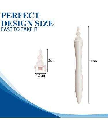 VIAJES Earwax Remover - Soft Silicone Ear Cleaning Tool for Adults & Kids | 6 Replaceable Heads for Safe & Effective Ear Wax Removal - Buy Online on GoSupps.com