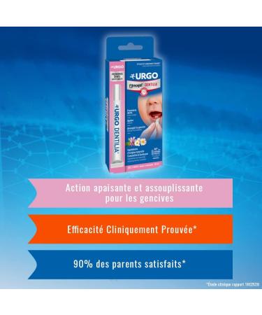 Urgo Filmogel Dentilia Soothes Gums for First Teeth | Natural Ingredients for Baby Care - Buy Online on GoSupps.com