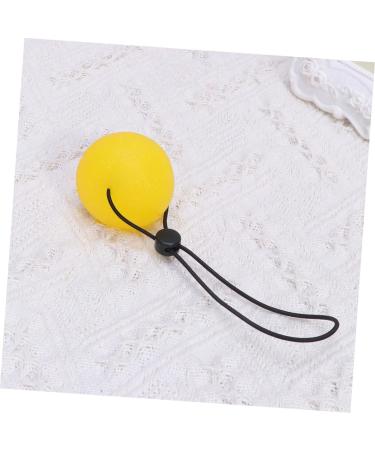 Strengthen Your Grip: Healeved 5.3cm Yellow Squeeze Ball for Hand & Wrist Exercises - Ideal for Fitness & Rehabilitation - Buy Online on GoSupps.com
