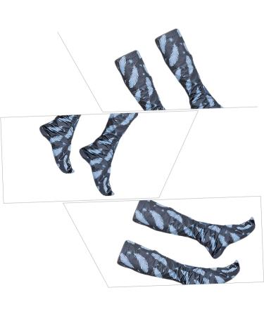 DOITOOL 3 Pairs Foot Foot Peel Diy High Heel Socks Foot Exfoliating Peeling Feet Peeling Moisturizing Socks Feet Nourish Accessories Aluminum Platinum Paper - Buy Online on GoSupps.com