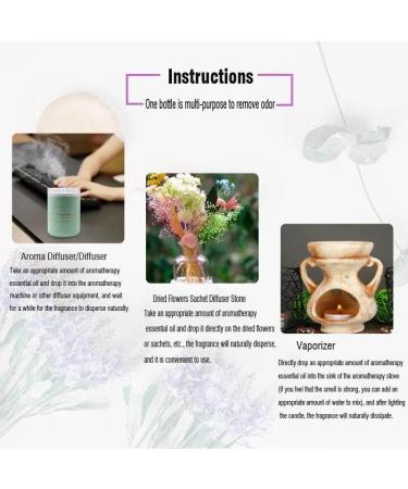 Water Soluble Essential Oil Set - Natural Fresh Air Bottles | Versatile & Practical (4) | International Shipping Available - Buy Online on GoSupps.com