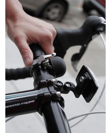 Crane E-Ne Bike Bell - Made in Japan for Road & Mountain Bikes - Matte Black - Buy Online on GoSupps.com