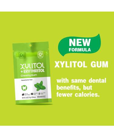  DC24 DAILY CARE Gomme m cher sans aspartame et sans sucre au xylitol et rythritol faible en calories sans sucre saveur menthe verte 50 pastilles (Lot de 1) - Buy Online on GoSupps.com