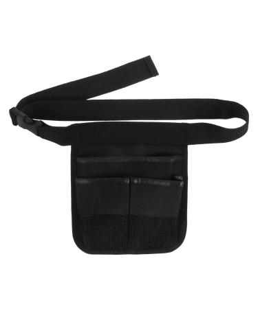 Iplusmile massage oil bottle pocket massage lotion-oil-holster oil hanging bag massage oil holder hip pocket belt bottle-bottle organizer for massage accessories black 24.00x21.00x5.00cm centimeter