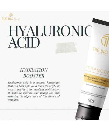 Hydra Booster Hyaluronic Acid Moisturizer | 15 SPF | Antioxidant Rich | Vegan & Cruelty Free | All Skin Types | International Shipping - Buy Online on GoSupps.com