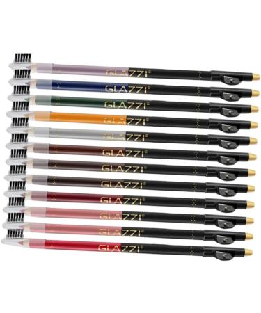 BELLIFFY 12pcs Lip Liner Eyeliner Makeup Supplies Gel Eyeliner Long Lasting Eyeliner Gray Eyeliner Plastic - Buy Online on GoSupps.com