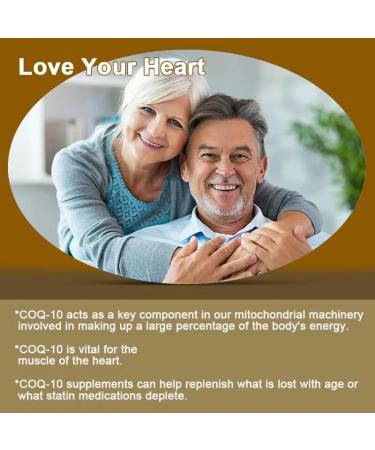CoQ10 200mg (120 capsules) Heart and Cardiovascular Health Anti-Oxidation Energy Support - Buy Online on GoSupps.com