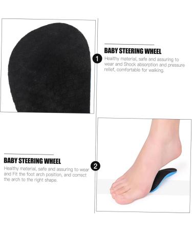 NOLITOY Foot Pad Arch Support Insoles | Flatfoot Orthotics & Cushions for Ultimate Comfort - 2 Pairs - Buy Online on GoSupps.com