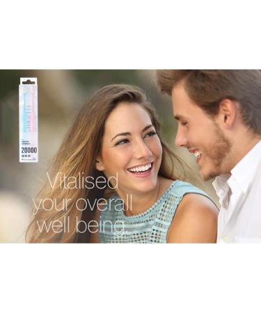 Ultra-Soft Japanese Toothbrush for Sensitive Gums - 20 000 Micro-Nano Bristles for Deep Cleaning | Red & Blue - Buy Online on GoSupps.com