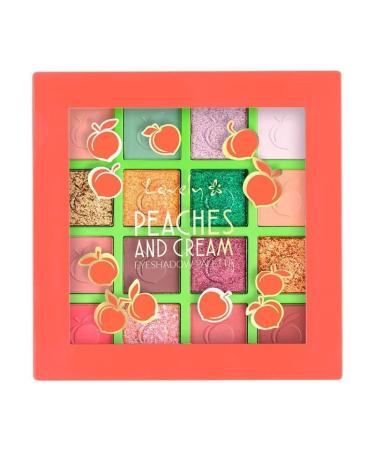 LOVELY. Peaches And Cream Eyeshadow Palette - Eyeshadows Palette