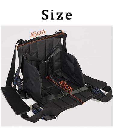 Patient Lift Transferring Belt Patient Lift Stair Slide Sling with 8 Handles and Safety Straps 220 Lb Max Load and Durable Skin Friendly Fabric for Transferring Seniors Handicapped - Buy Online on GoSupps.com