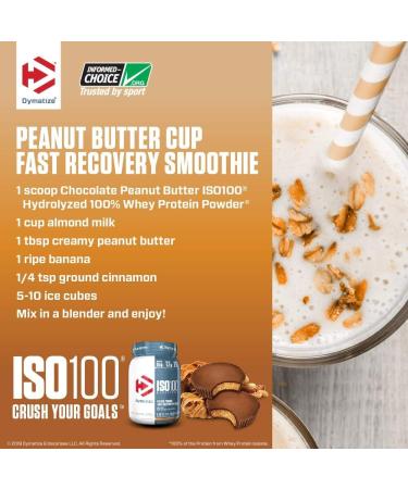 Dymatize ISO 100 Vanilla Whey Protein Isolate Powder - 5lb Package - Buy Online on GoSupps.com