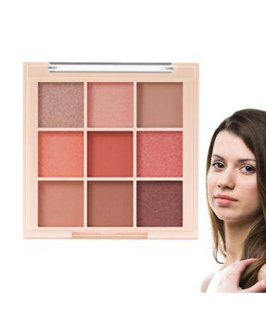 Eyeshadow Makeup Palette Professional Eyeshadow Makeup 9 Colours | Shimmer Glitter Make Up Palette for Women and Girls