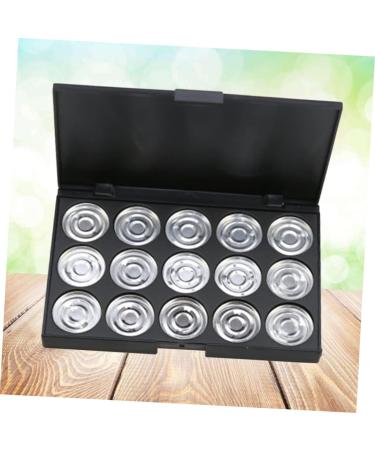 SKISUNO Empty Cosmetic 15 Travel Cosmetic Case Eyeshadow Case Empty Eyeshadow Palette Foundation Concealer Eye Shadow Box - Buy Online on GoSupps.com