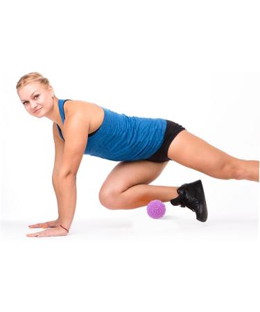 Fomiyes 2-in-1 Contact Massage Balls Myofascial Relief for Feet & Body | Lacrosse & Gymnastics Therapy Balls - Buy Online on GoSupps.com