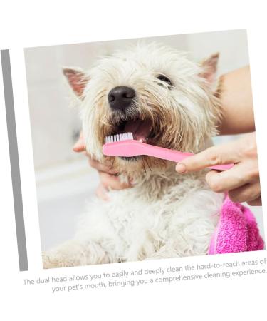 BCOATH 12pcs Double Head Dog Toothbrush Portable Toothbrush Pet Supplies for Small Dogs Doggie Toothpaste Puppy Care Pet Oral Care Set Dog Teeth Cleaning Tools Dog Supply Pet Brush - Buy Online on GoSupps.com