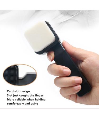 Double Sided Face Brush Portable Dead Skin Removal Exfoliator Facial Cleaning Brush Black - Buy Online on GoSupps.com